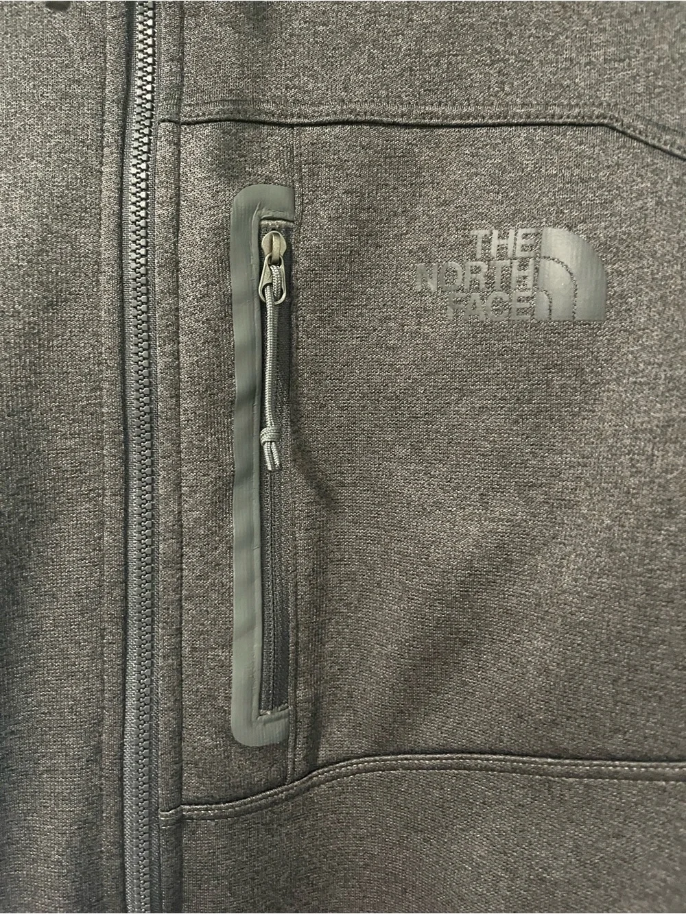 The North Face Men's Charcoal Gray Half-Zip Performance Pullover
